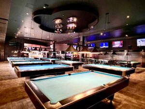 billiards Hall at Chicago Pub Cambridge